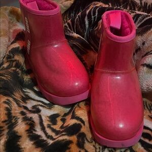 UGG Vibrant Pink Waterproof Boots